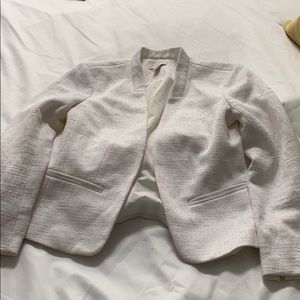 Loft - White Blazer Jacket